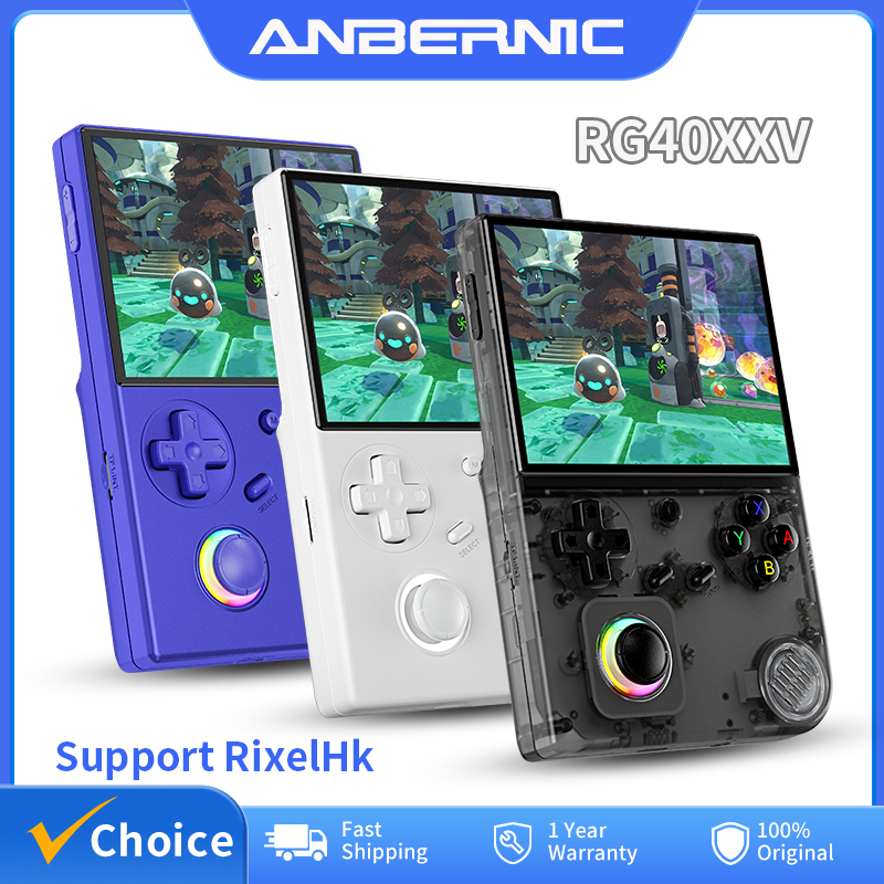 Retro Gaming N64 - ANBERNIC RG40XXV Retro elde kullanılır oyun
