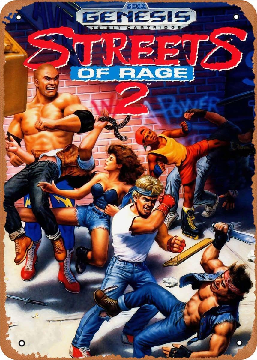 Retro Poster Gaming - Klasik Arcade Video Oyunu Posteri Metal