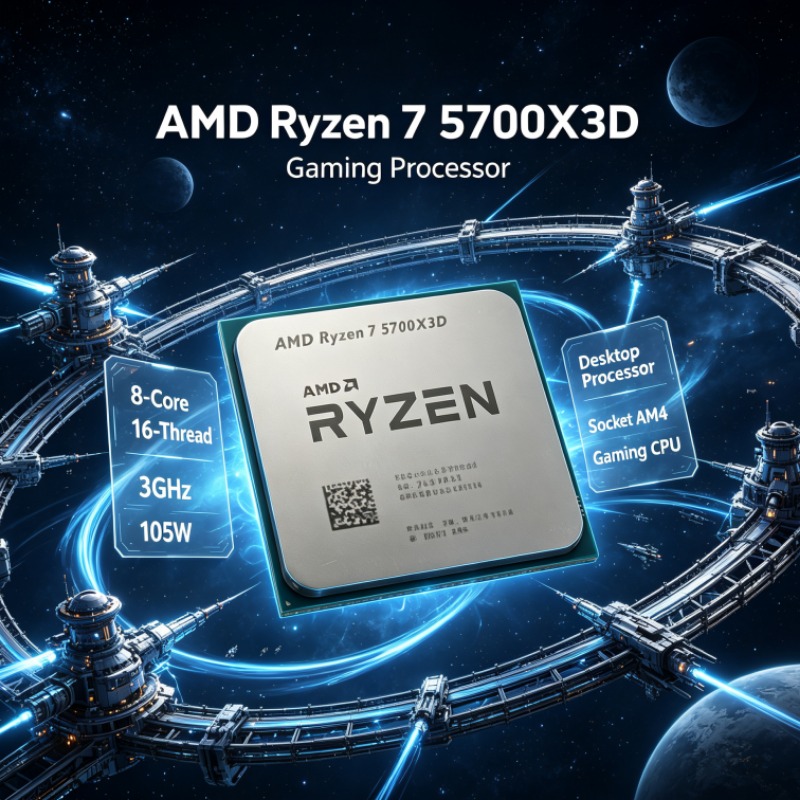 Amd Cpu Ryzen 7 - AMD Ryzen 7 5700X3D AM4 Masaüstü