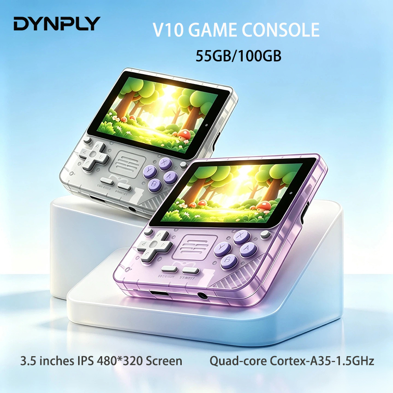 Retro Gaming N64 - POWKIDDY V10 3.5 inç IPS Oca
