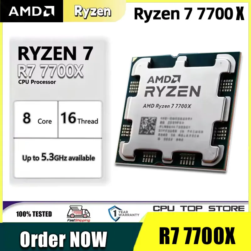 Amd Cpu Ryzen 7 - AMD Ryzen 7 7700 8 Çekirdekli