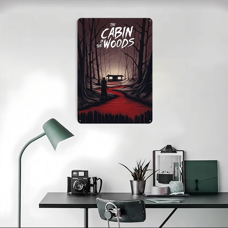 Ormandaki Kulübe Korku Baskılı - Retro Poster Gaming incelemesi ve fiyatı