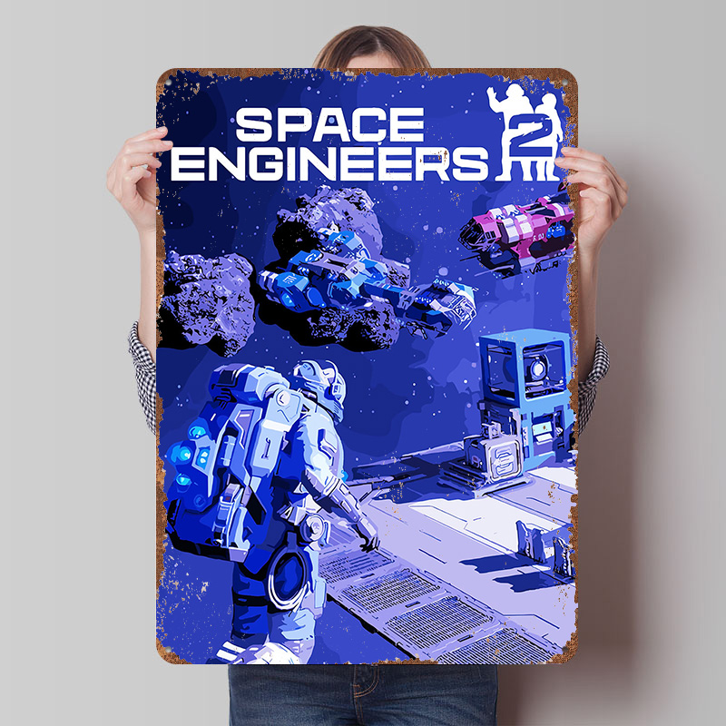 Uzay Mühendisleri 2 Oyun Kapağ - Retro Poster Gaming incelemesi ve fiyatı