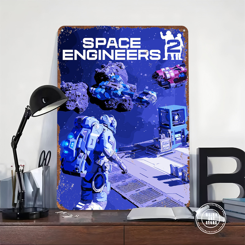 Uzay Mühendisleri 2 Oyun Kapağ - Retro Poster Gaming incelemesi ve fiyatı