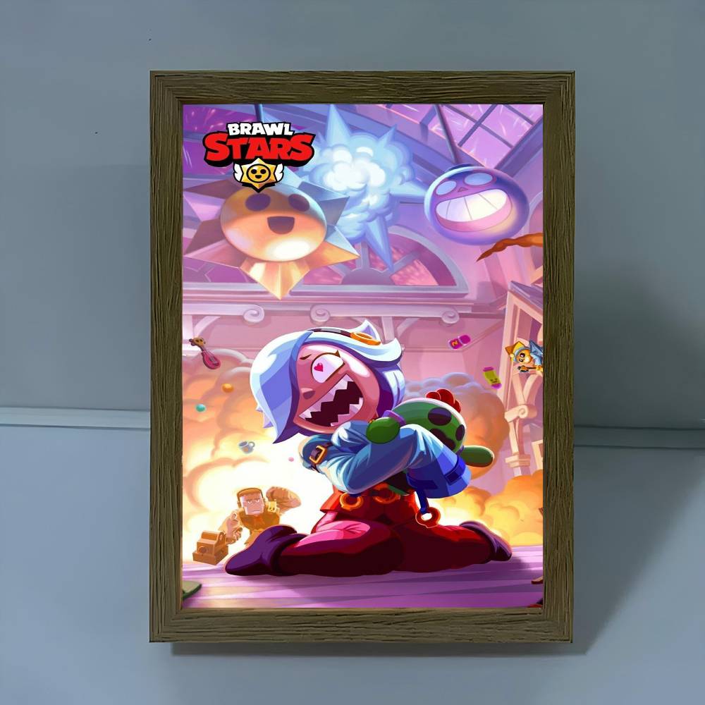 Anime Oyunu Brawl Stars Film Y - Retro Poster Gaming incelemesi ve fiyatı