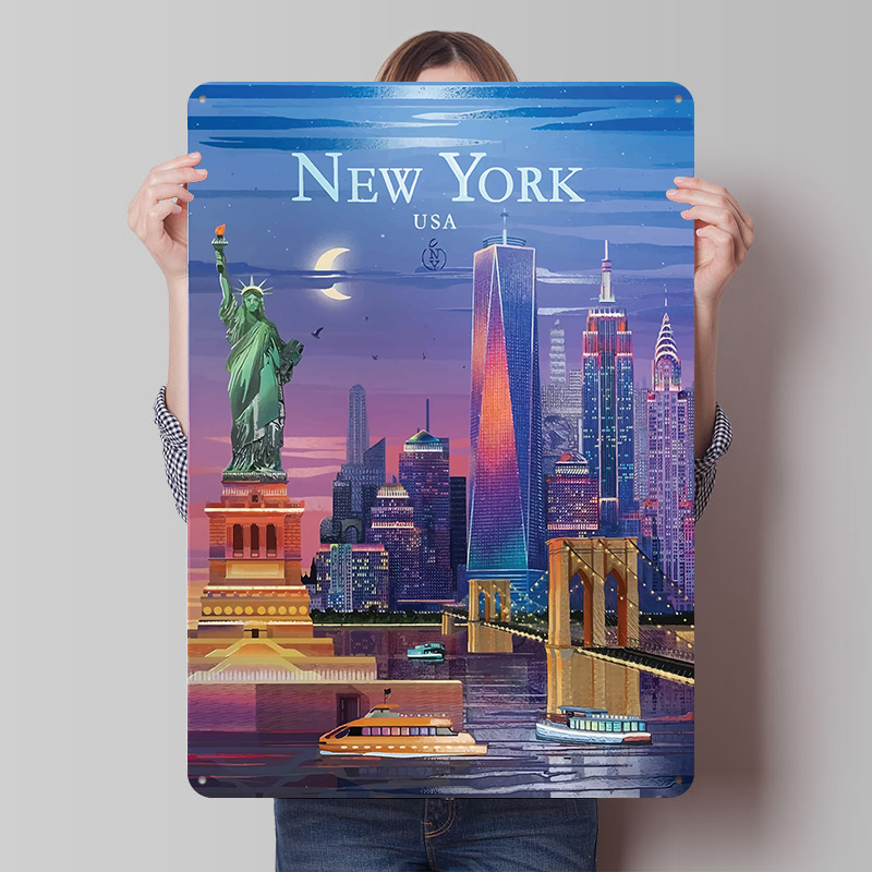 New York City Skyline Teneke P - Retro Gaming York incelemesi ve fiyatı