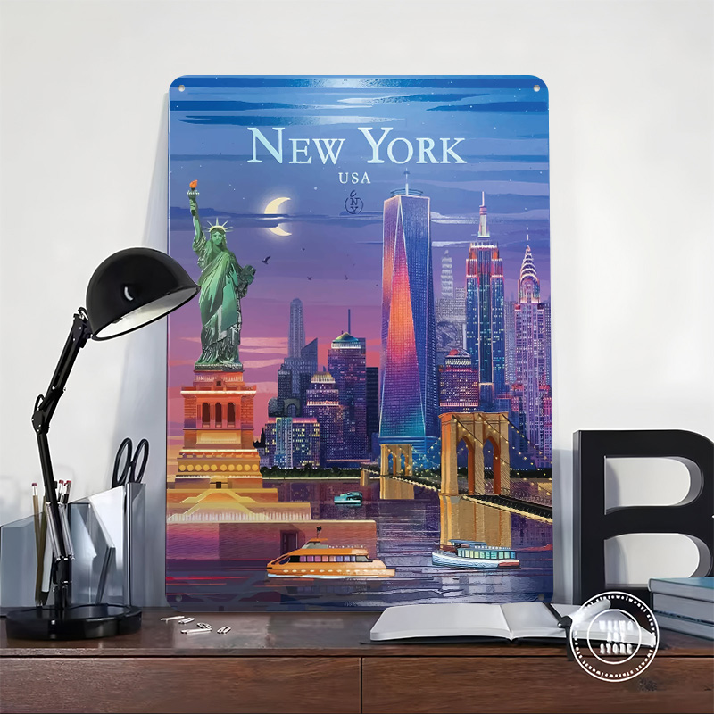 New York City Skyline Teneke P - Retro Gaming York incelemesi ve fiyatı