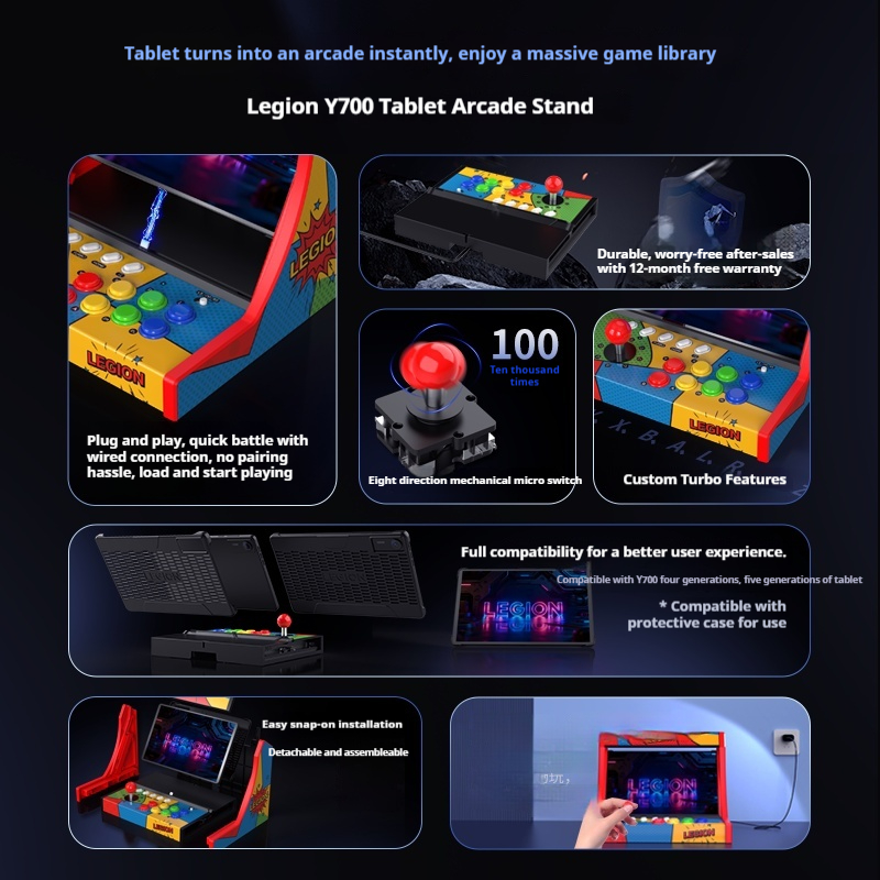Legion Y700 Oyun Tableti Arcad - Retro Gaming Emulator Pc incelemesi ve fiyatı