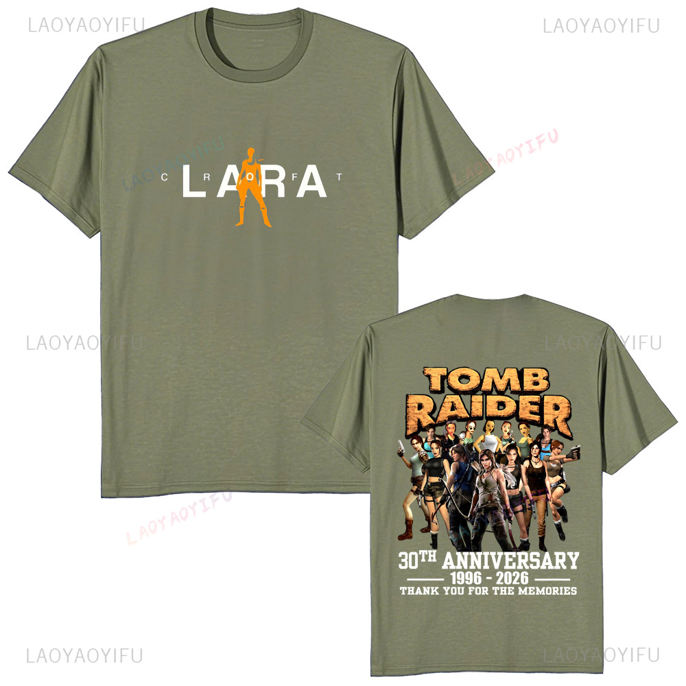 Tomb Raider 30. Yıldönümü Unis - Retro Gaming T Shirt incelemesi ve fiyatı
