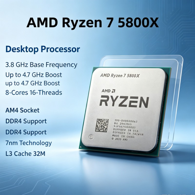 AMD Ryzen 7 5800X R7 5800X Mas - Amd Cpu Ryzen 7 incelemesi ve fiyatı