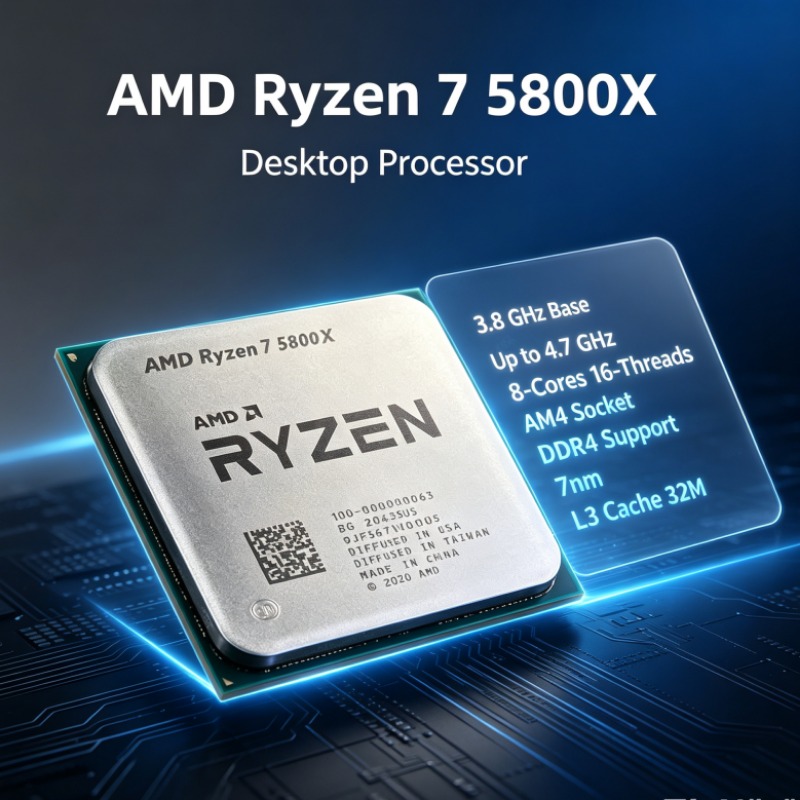 AMD Ryzen 7 5800X R7 5800X Mas - Amd Cpu Ryzen 7 incelemesi ve fiyatı