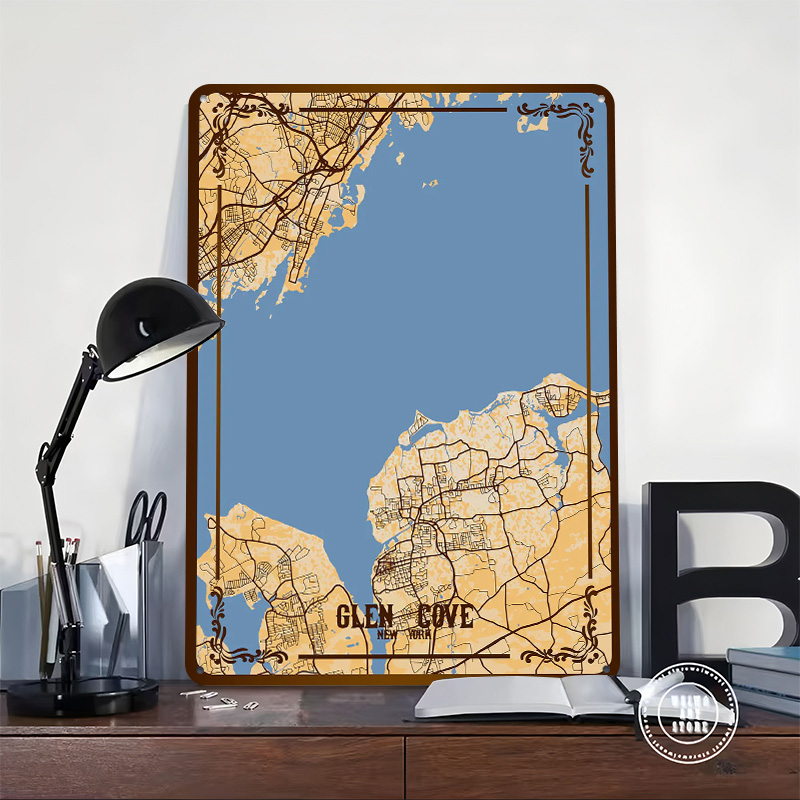 Glen Cove New York Haritası Te - Retro Gaming York incelemesi ve fiyatı
