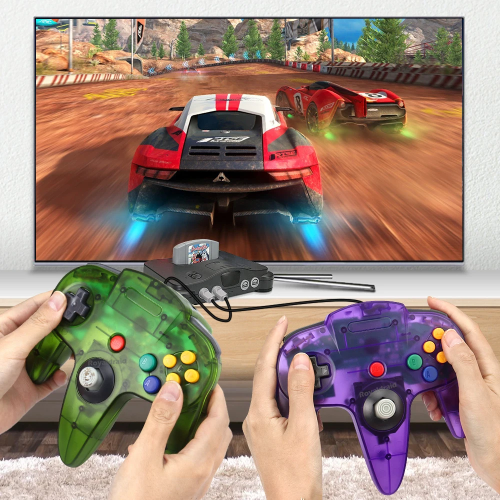 8 renk Kablolu Gamepad N64 Kon - Retro Gaming N64 incelemesi ve fiyatı