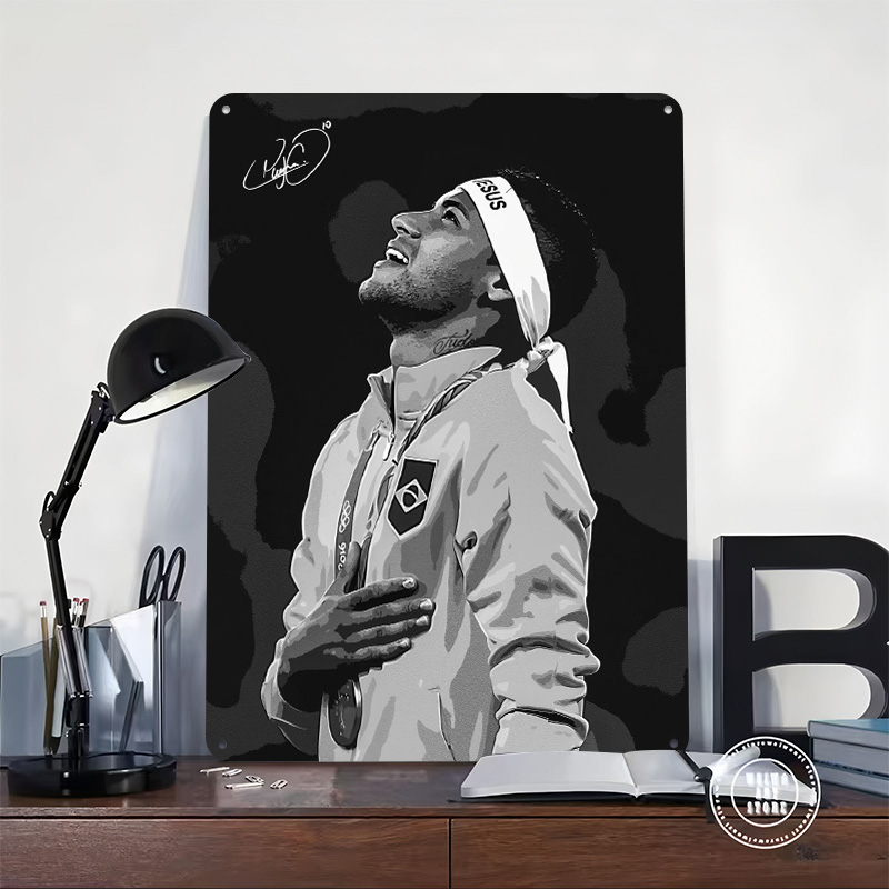 Neymar Jr. Portre Posteri Özel - Retro Poster Gaming incelemesi ve fiyatı