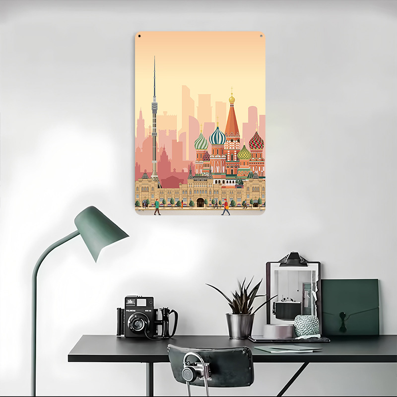 Moskova Seyahat Baskılı Poster - Retro Poster Gaming incelemesi ve fiyatı