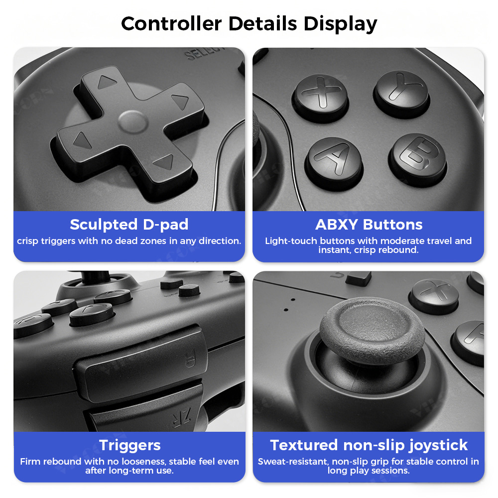 2.4G Kablosuz Gamepad Gecikmes - Retro Gaming Emulator Pc incelemesi ve fiyatı