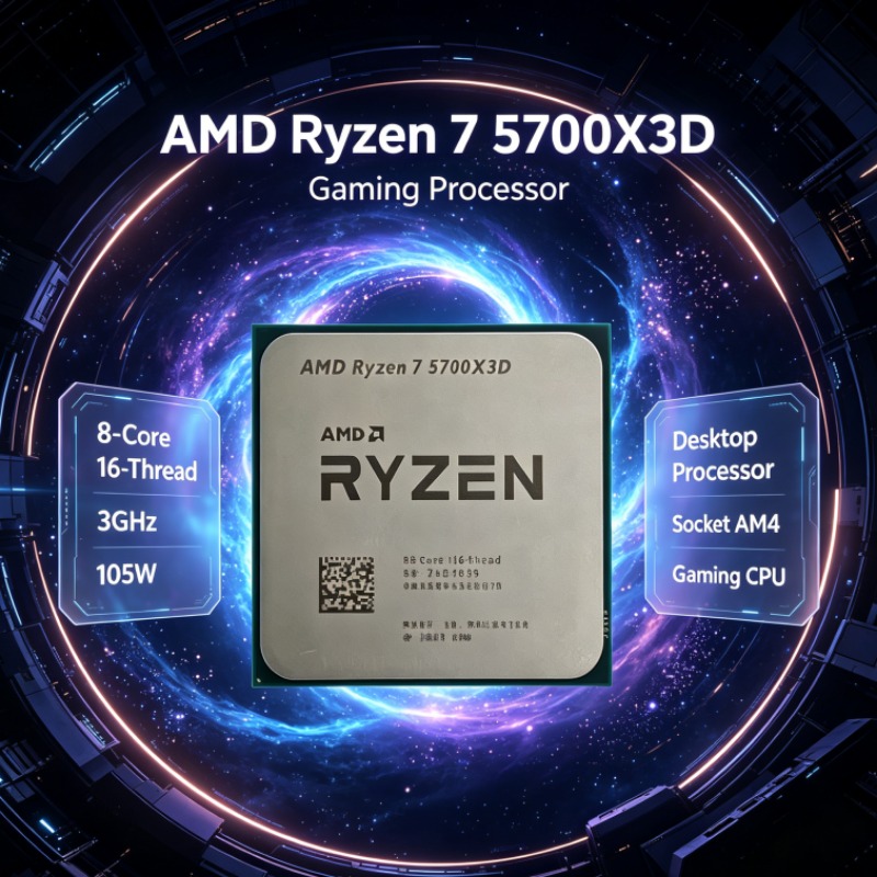AMD Ryzen 7 5700X3D AM4 Masaüs - Amd Cpu Ryzen 7 incelemesi ve fiyatı