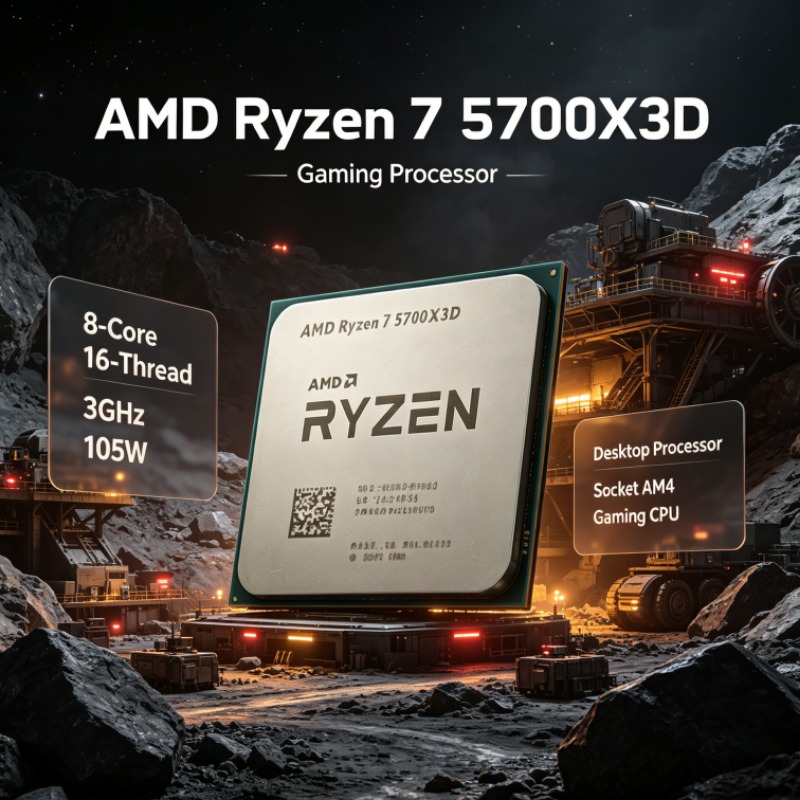 AMD Ryzen 7 5700X3D AM4 Masaüs - Amd Cpu Ryzen 7 incelemesi ve fiyatı