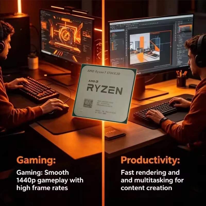 AMD Ryzen 7 5700X3D AM4 Masaüs - Amd Cpu Ryzen 7 incelemesi ve fiyatı