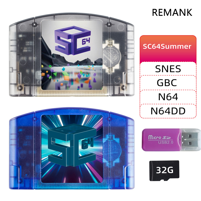 REMANK 5000-in1 SC64Summer SC6 - Retro Gaming N64 incelemesi ve fiyatı