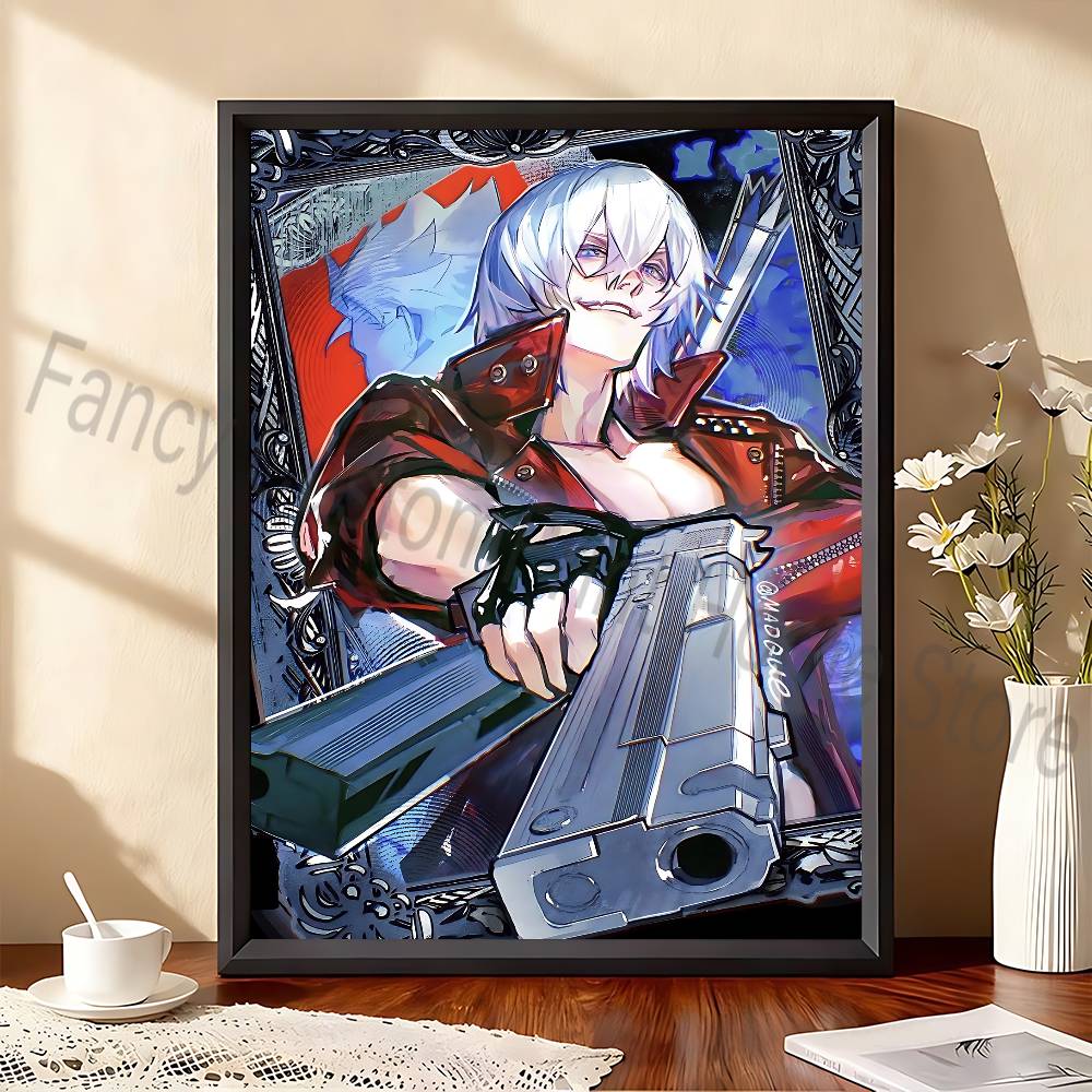 D-Devil May C-Cry Oyun Posteri - Retro Poster Gaming incelemesi ve fiyatı