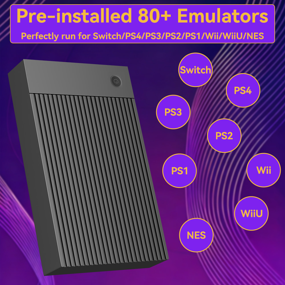Taşınabilir 4TB Oyun HDD'si, 5 - Retro Gaming Emulator Pc incelemesi ve fiyatı