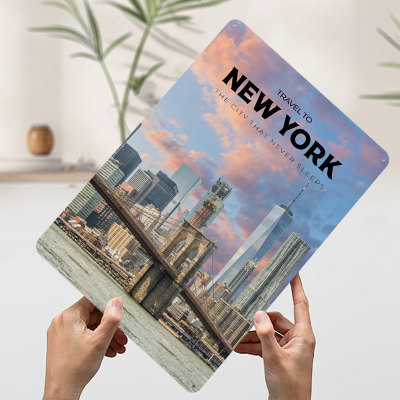 New York Seyahat Baskı Posteri - Retro Gaming York incelemesi ve fiyatı