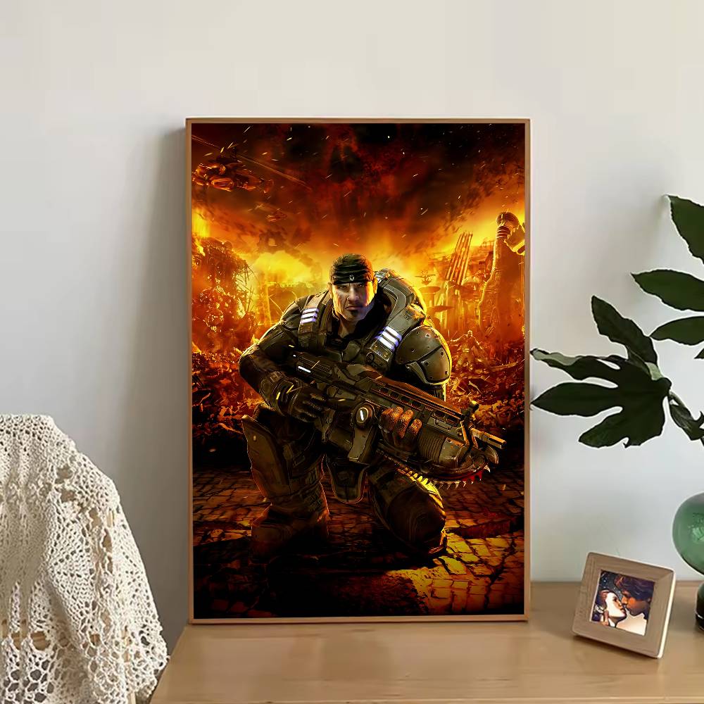 Oyun G-Gears of W-War Posteri  - Retro Poster Gaming incelemesi ve fiyatı