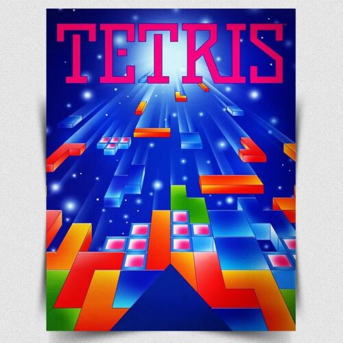 TETRIS METAL SIGN PLAQUE - Ret - Retro Poster Gaming incelemesi ve fiyatı