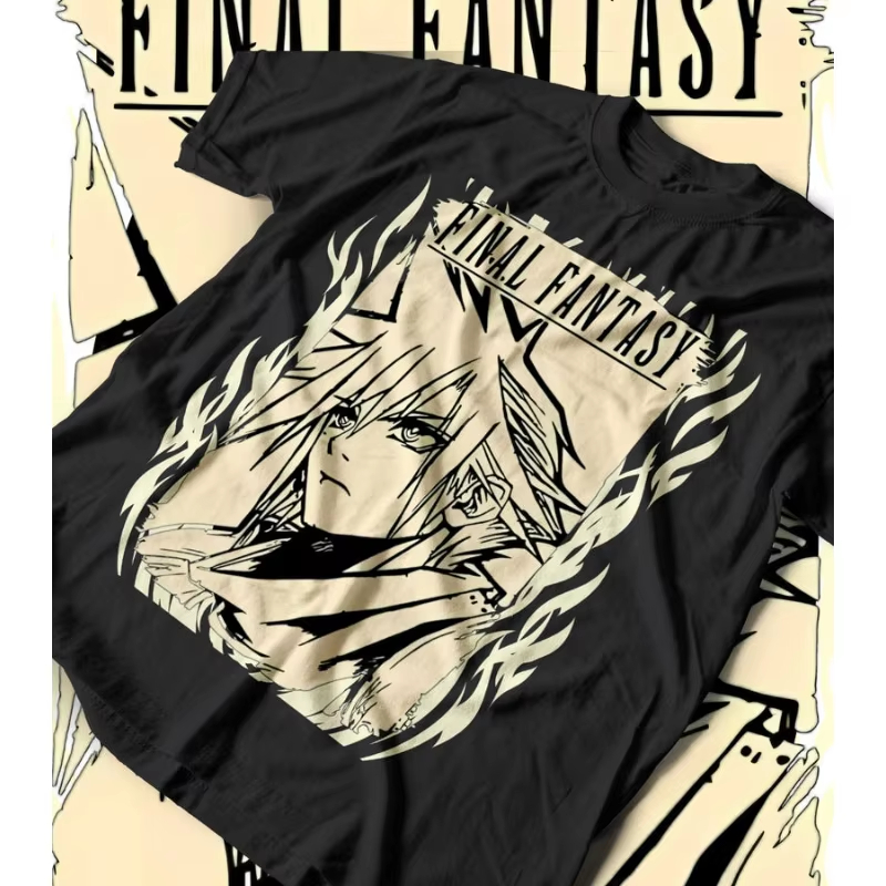 Final Fantasy VII Rebirth FF7  - Retro Gaming T Shirt incelemesi ve fiyatı