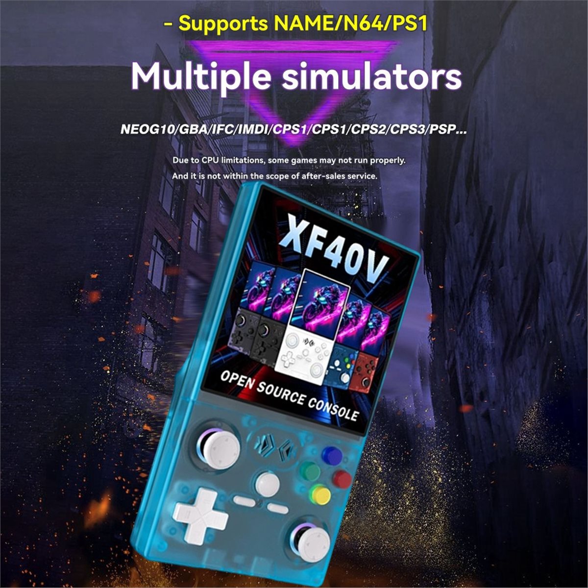 A86G YENİ XF40V Retro El Oyun  - Retro Gaming Handheld Console incelemesi ve fiyatı