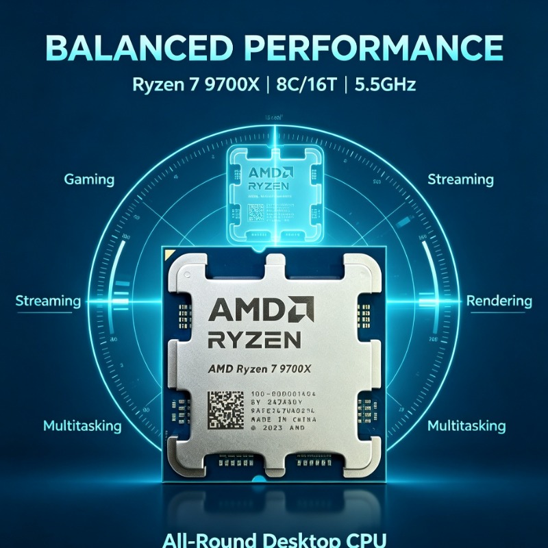 Ryzen 7 9700X AMD Bilgisayar İ - Amd Cpu Ryzen 7 incelemesi ve fiyatı