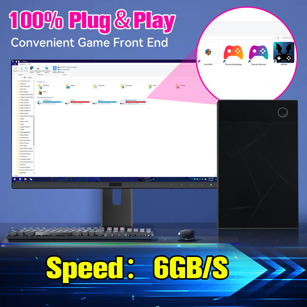 PS4/PS3/Switch/WIIU/N64/DC Lau - Retro Gaming Emulator Pc incelemesi ve fiyatı