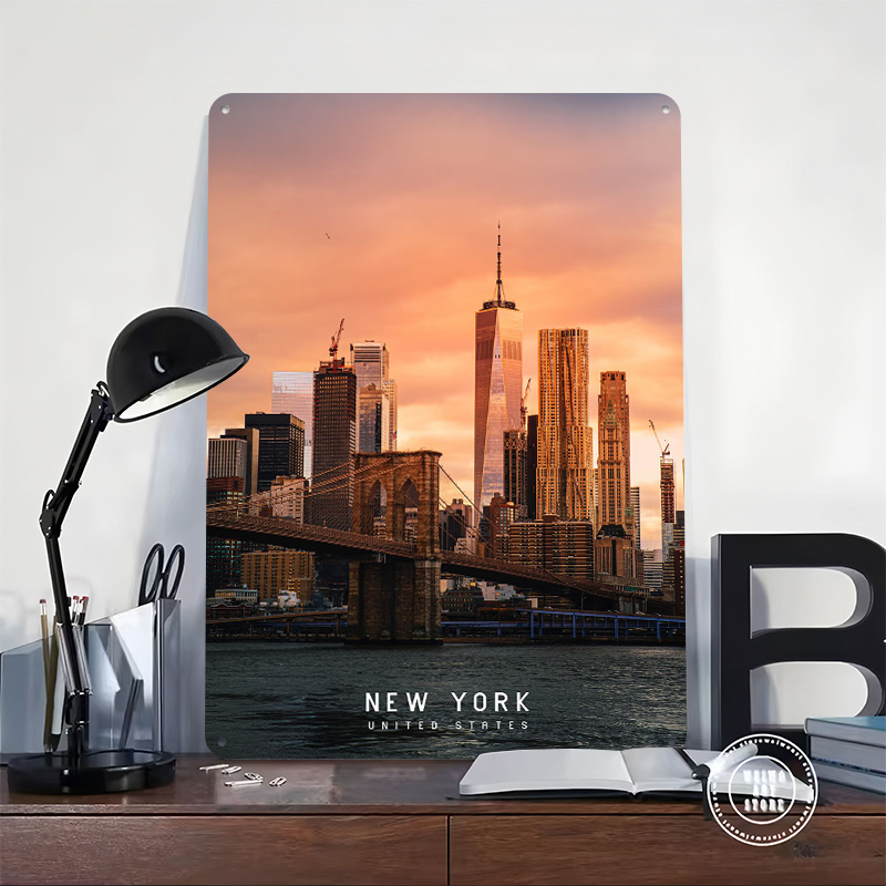 New York teneke poster özel du - Retro Gaming York incelemesi ve fiyatı