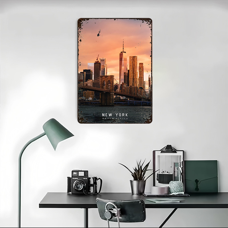 New York teneke poster özel du - Retro Gaming York incelemesi ve fiyatı